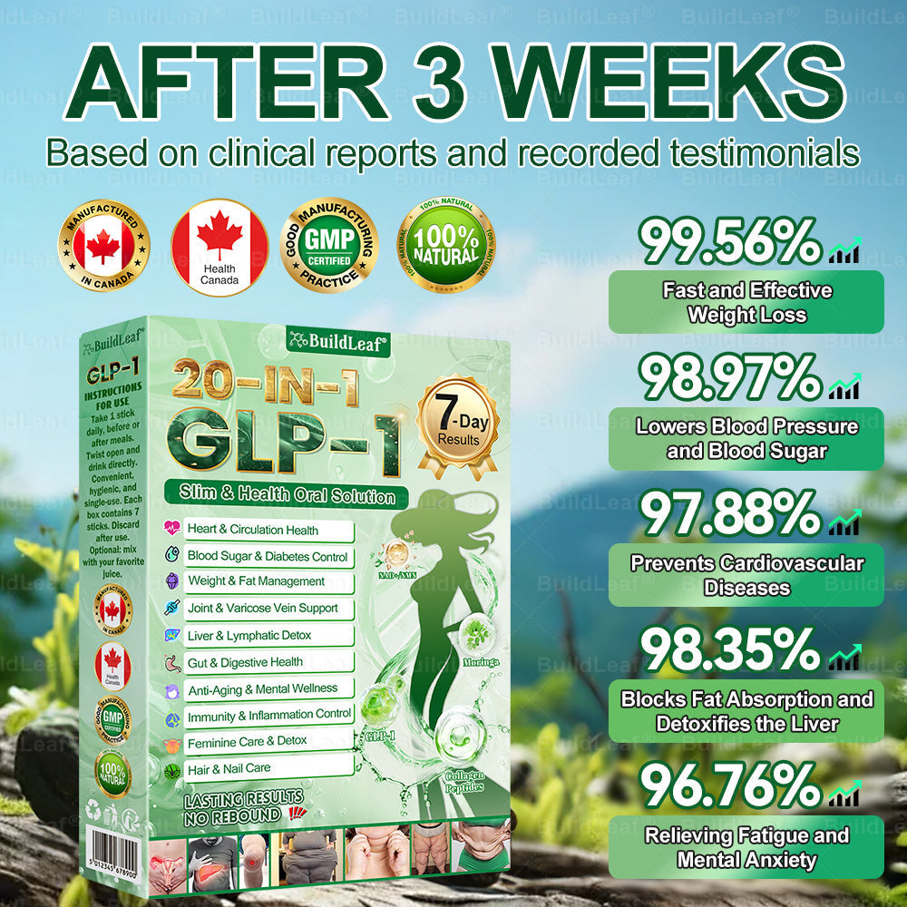 𝘽𝙪𝙞𝙡𝙙𝙇𝙚𝙖𝙛® 𝗚𝗟𝗣-𝟭 𝟐𝟎-𝗶𝗻-𝟭 𝗦𝗹𝗶𝗺 & 𝑯𝒆𝒂𝒍𝒕𝒉 𝑶𝒓𝒂𝒍 𝑺𝒐𝒍𝒖𝒕𝒊𝒐𝒏 (𝑱𝒖𝒔𝒕 𝒐𝒏𝒄𝒆 𝒂 𝒅𝒂𝒚, 𝘃𝗶𝘀𝗶𝗯𝗹𝗲 𝗰𝗵𝗮𝗻𝗴𝗲𝘀 𝗶𝗻 𝟳 𝗱𝗮𝘆𝘀 ✅ 𝘍𝘰𝘳 𝘰𝘣𝘦𝘴𝘪𝘵𝘺, 𝘤𝘢𝘳𝘥𝘪𝘰𝘷𝘢𝘴𝘤𝘶𝘭𝘢𝘳 𝘩𝘦𝘢𝘭𝘵𝘩,𝙙𝙞𝙖𝙗𝙚𝙩𝙚𝙨, 𝙨𝙡𝙚𝙚𝙥 𝐚𝐩𝐧𝐞𝐚, 𝐆𝐮𝐭 𝐇𝐞𝐚𝐥𝐭𝐡, 𝐣𝐨𝐢𝐧𝐭 𝐢𝐬𝐬𝐮𝐞𝐬, 𝐚𝐧𝐝 𝐦𝐨𝐫𝐞